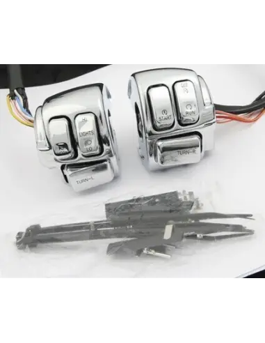CHROME KNOBS CHROME BUTTONS HD 1996-2006