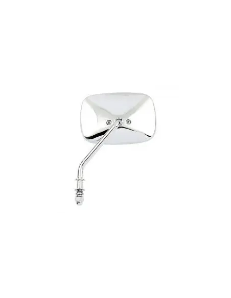 CHROME HARLEY SHORT RECTANGULAR MIRROR
