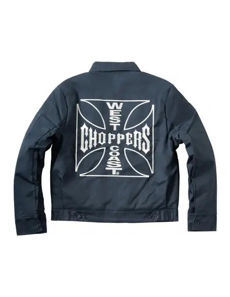 WCC OG Lined Workjacket Navy Jacket | West Coast Choppers Original