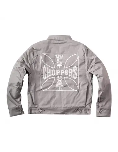 WCC OG Lined Workjacket Silver Gray Jacket | West Coast Choppers
