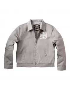 WCC OG Lined Workjacket Silver Gray Jacket | West Coast Choppers