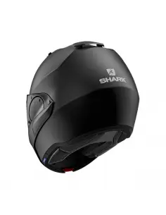 CAPACETE MODULAR DE TUBARÃO EVO-ES NEGRO MATE 2