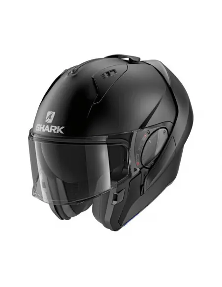 CAPACETE MODULAR DE TUBARÃO EVO-ES NEGRO MATE