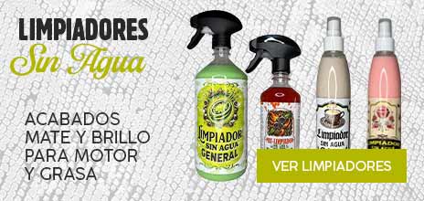 Productos de limpieza para tu moto